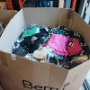 FULL PALLET 500+ PIECE MIXED CLOTHING CONTAINING JUNA ROSE FLOWER PRINT DRESSES, 3 PACK BRA SETS, BURTON 3 PACK T-SHIRT SETS, PRETTY LITTLE THING DENIM SHORTS, ETC IN VARIOUS COLOURS AND SIZES