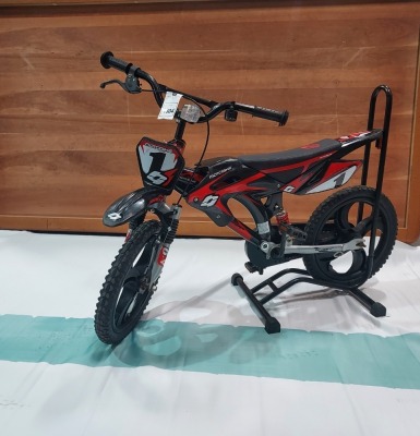 1 X CHILDRENS SUSPENSION MOTOBIKE BICYCLE