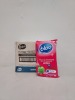 3,528 PIECE LOT CONTAINING BLOO TOILET & BATHROOMS MULTI-SURFACE WIPES, SWEET APPLE FRAGRANCE, 36 WIPES PER PACK , IN 17 BOXES.