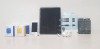 14 PIECE MIXED LOT CONTAINING 1 X APPLE IPAD 4TH GEN 16GB STORAGE, 2X STEREO SPLITTER, 2X 3.5MM JACK CABLE, 8X BRAND NEW APPLE AIRPOD CASES