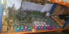 90 X BRAND NEW MIXED PREMIER GARDEN LOT CONTAINING , ARTIFCIAL FLOWERS , LANTERNS , WATERING CANS , PREMIER GLASS COCKTAIL GIFT SETS , GLASS CANDLE HOLDERS , HANGING GLASS JARS , GLASS LANTERN ETC (LOAD 7 PALLET 18 )