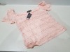 100 X BRAND NEW DOROTHY PERKINS TOP IN SIZE UK 10 AND 14 IN 5 TRAYS (NOT INCLUDED)