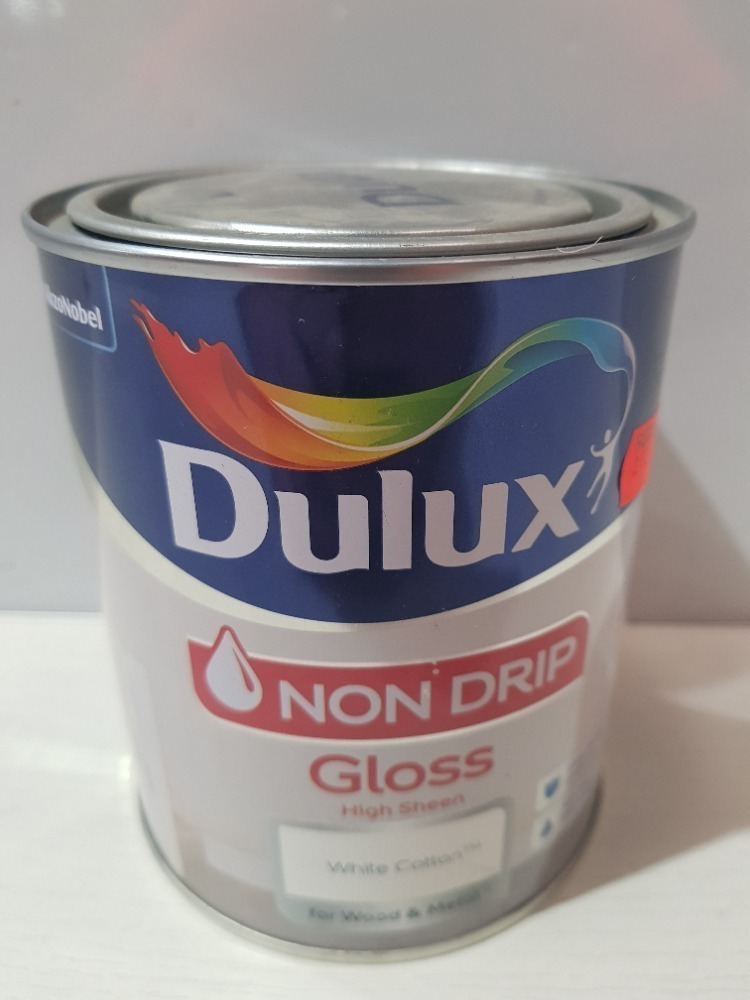 13 X BRAND NEW DULUX NON DRIP GLOSS HIGH SHEEN FOR WOOD AND METAL