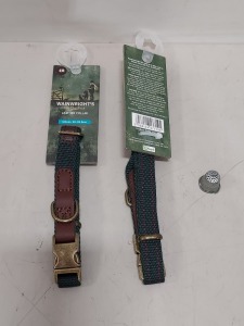 150 X BRAND NEW WAINWRIGHT SMALL (25 X 35.5 CM ) LEATHER COLLARS - IN 1 BOX