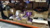 23 PIECE MIXED LOT CONTAINING HALLOWEEN ANIMATED HEADLESS BUTLER / STANDING SHAKING PUMPKIN / INFLATABLE SCARECROW / INFLATABLE STACKABLE PUMPKINS BOBBLY PUMPKIN HEADBANDS 3.6 M INFLATABLE GHOST ETC - LED PROJECTOR ( UNOPENED SEALED CUSTOMER RETURNS ) O