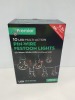 12 X BRAND NEW PREMIER 10 LED MULTI- ACTION PIN WIRE FESTOON LIGHTS WITH 50 WARM WHITE LEDS - 4.5 M LIT LENGTH