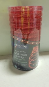 18 X PREMIER MULTI-ACTION LED MESH ROPE LIGHT 5m