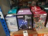 18 PIECE MIXED PREMIER CHRISTMAS LIGHTS LOT CONTAINING 1000 LED 100m TIMELIGHTS, 720 LED 57.5m SUPERBRIGHTS, 400 LED 40m TIMELIGHTS, 200 LED 16m SUPERBRIGHTS, ETC (PLEASE NOTE SOME ARE RETURNS)