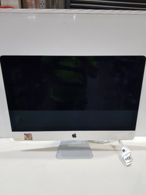 1 X APPLE I MAC - CATALINA O/S - 1 TB SSD HDD - INTEL CORE I5 - 27 INCH SCREEN - INCLUDES POWER LEAD