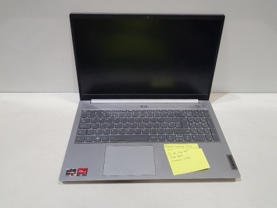 1 X LENOVO THINKBOOK 15 G2 AMD RYZEN 7 - 4700U - 512 GB SSD HDD - 16 GB RAM - WINDOWS 11 PRO - NO BOX NO CHARGER FULLY WIPED - O/S INTACT