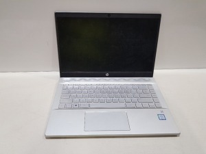 1 X HP PAVILLION I4 - INTEL CORE I3-8145U - 256 GB HDD - 8 GB RAM - WINDOWS 11 - NO BOX NO CHARGER FULLY WIPED - O/S INTACT