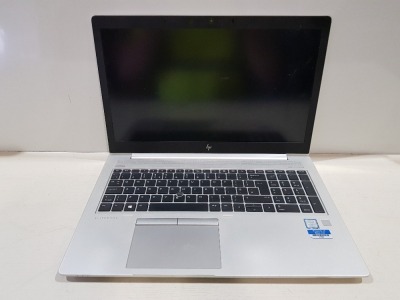 1 X HP ELITEBOOK 850 G6 / INTEL CORE I7 - 8565 U / 512 GB SSD HDD / 16 GB RAM - WINDOWS 11 PRO - NO BOX - NO CHARGER - IN SILVER ( FULLY WIPED - O/S INTACT )