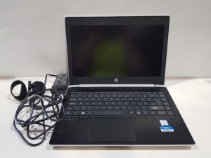 1 X HP PROBOOK 430 G5 / INTEL CORE I7 -8550 U / 512 GB SSD HDD / 16 GB RAM / WINDOWS 11 PRO - NO BOX - WITH CHARGER - IN SILVER ( FULLY WIPED - O/S INTACT )