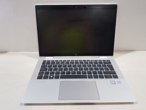 1 X HP ELITEBOOK X 360 1030 G4 / 2 IN 1 LAPTOP / TABLET TOUCHSCREEN / INTEL CORE I7 - 8565 U / 512 GB SSD HDD / 16 GB RAM / WINDOWS 11 PRO - NO BOX - NO CHARGER - IN SILVER ( FULLY WIPED - O/S INTACT )