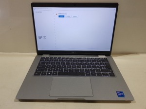 1 X DELL LATITUDE 5320 / INTEL CORE I7-1185 G7 / 512GB SSD HDD/ 16 GB RAM / WINDOWS 11 PRO / NO BOX - NO CHARGER - IN SILVER ( FULLY WIPED - O/S INTACT )