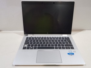 1 X HP ELITEBOOK X 360 1030 G3 - INTEL CORE I7-8650 U / 256 GB SSD HDD / 16 GB RAM / WINDOWS 11 PRO ( DAMAGED SCREEN AND 1 KEY MISSING - STILL FULLY WORKING ) NO BOX - NO CHARGER - IN SILVER ( FULLY WIPED - O/S INTACT )