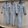 3 X BRAND NEW JACK WILLS QUILTED SKI SUITS IN BLUE UK 8 -12 - RRP-£357.00