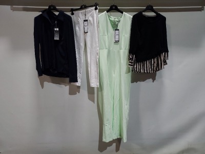 10 PIECE MIXED BRAND NEW RIANI CLOTHING LOT CONTAINING DRESSES, KNITTED JUMPER, BLOUSES, SKIRT, ETC IN MIXED SIZES