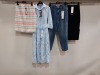 10 PIECE MIXED BRAND NEW RIANI CLOTHING LOT CONTAINING PANTS, JEANS, SKIRTS AND BLOUSES IN MIXED SIZES