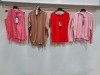 10 PIECE MIXED BRAND NEW RIANI CLOTHING LOT CONTAINING BLOUSE, KNITTED JUMPER, HOODIE, SHIRTS, ETC IN VARIOUS SIZES