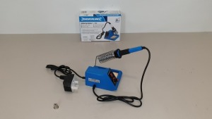 10 X BRAND NEW SILVERLINE SOLDERING STATIONS 5-48W (PROD CODE 245090) - RRP £31.34 EACH (EXC VAT) IN 1 CARTON