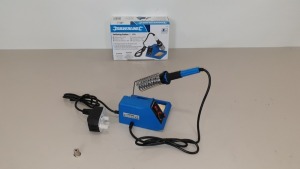 10 X BRAND NEW SILVERLINE SOLDERING STATIONS 5-48W (PROD CODE 245090) - RRP £31.34 EACH (EXC VAT) IN 1 CARTON