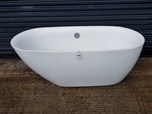 1 X APRIL FREESTANDING BATH - OUT OF BOX ( SIZE - 1500 (W) X 600 ( H ) X 700 (D) MM )