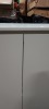 1 X LAZZARO 3 DOOR LED SIDEBOARD IN LIGHT GREY 156 X 560 X 860CM (PLEASE NOTE CUSTOMER RETURNS - SLIGHT DAMAGE ON 1 DOOR) - 2