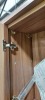 5 X WICKES FRONTERA TALL STORAGE UNIT IN WALNUT EFFECT INCLUDES GLASS SHELF 41 X 31 X 182CM (PLEASE NOTE CUSTOMER RETURNS - 1 X LEFT INSIDE PANEL BROKEN) - 3