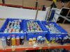 130+BRAND NEW MIX DRINK LOT CONTAINING - MONSTER ENERGY 500ML - RED BULL 473ML AND 335ML - BOOST ENERGEY 500ML - RELENTLESS 500ML - ROCKSTAR 500ML - ORANGE JUICE CARTONS ETC