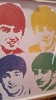 SIR PETER BLAKE : `LOVE ME DO` (THE BEATLES) SILKSCREEN PRINT IN COLOURS WITH DIAMOND DUST PENCIL SIGNED EDITION : 7/75 2005 WHITE FRAME SIZE : H75CM X W57CM EXCLUDING MOUNT AND FRAME SIGNED BY PETER BLAKE (AUTHENTICATED BY AN INDEPENDENT ART VALUER) - 11