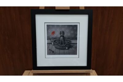 PAUL HORTON WHEN IM WITH YOU SIGNED LIMITED EDITION GICLEE 49 X 49CM RRP £295