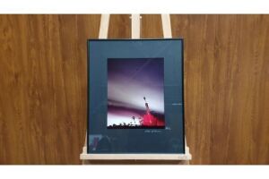 LIQUID ART FATHER OF INVENTION CIBACHROM PHOTOGRAPH 51 X 60CM RRP £395