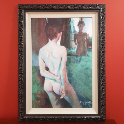 SIGNED MIRRORED IMAGE BY ROLF HARRIS DATE OF RELEASE AUTUMN 2004 SIZE 28 / 18.5 EXCL MOUNT & FRAME TITLE: GICLEE ON CANVAS CERTIFICATE OF AUTHENTICITY INCLUDED EDITION 135/295