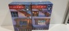 12 PIECE LOT CONTAINING TOTAL HOME FX 800 SERIES PROJECTOR 12 VIDEO PLAYLIST BUILT IN SPEAKER 4 X 6 / 86.5 DIAGONAL SCREEN USB & HDMI INPUTS (NOTE CUSTOMER RETURNS )