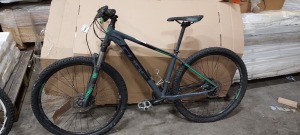 1X CUBA ANALOG MOUNTAIN BIKE, SIZE 41CM, 27 GEARS, FRONT FORK SUSPENSION, DISK BREAKS