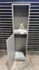 6X BRAND NEW BATH STORE DERWENT TALL UNIT IN DOVE GREY 144X35X35CM - 556691 - 2