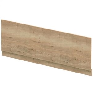 40X BRAND NEW FSC SLAB VINYL FRONT BATH PANELS IN LIGHT OAK - W407/280