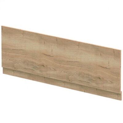 40X BRAND NEW FSC SLAB VINYL FRONT BATH PANELS IN LIGHT OAK - W407/280