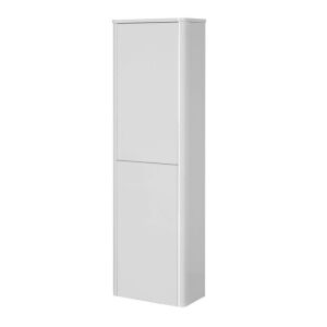3X BRAND NEW ELATION NORO WALL HANGING TALL UNIT IN GLOSS WHITE - 29389/000