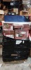 80+ PIECE CHRISTMAS LOT CONTAINING 3 PIECE PYRAMID LIGHTS ,CLASSIC TRAIN PLATFORM 53 SETS ,MERRY CHRISTMAS SANTA RACE , 2.5 MICROBRIGHTS PYRAMID TREE 889LEDS ETC ON A PALLET (NOTE CUSTOMER RETURNS