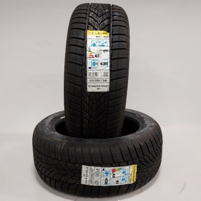 2 X BRAND NEW DUNLOP SP WINTER SPORT 4D TYRES - SIZE - 225/50R17 94H