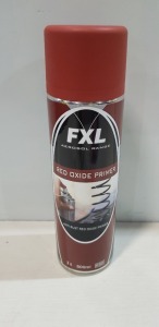 72 XBRAND NEW FXL RED OXIDE PRIMER 500ML