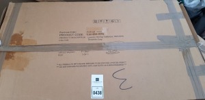 1X LAZZARO DINING EXTENDABLE TABLE 1600/2000 - IN GRAPHITE GREY - IN 3 BOXES - PLEASE NOTE CUSTOMER RETURNS