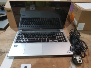 1 X ACER VS-571P - INTEL CORE I5-3337U - TOUCHSCREEN- 1 TB HARD DRIVE - 8 GB RAM - WINDOWS 10 PRO - ( BATTERY UNTESTED ) - WITH CHARGER FULLY WIPED - O/S INTACT