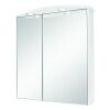 20 X BRAND NEW WICKES CONTEMPORARY ILLUMINATED DOUBLE MIRROR CABINETS - 650X600X220MM -