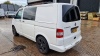 WHITE VOLKSWAGEN T-SPORTER T30 102 TDI SWB DIESEL PANEL VAN 1968CC FIRST REGISTERED 02/11/2010 REG: WN60UCC MILEAGE: 106,332 NO V5 KEYS MOT UNTIL 12/04/2024 - 3