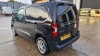 BLACK CITROEN BERLINGO 1000 ENTERPRISE BH DIESEL PANEL VAN 1500CC FIRST REGISTERED 10/8/2020 REG: PE2OUDB MILEAGE: 75,305 MILES 1 KEY, HAS V5, MOT UNTIL 09/08/2024 AIR CON, CRUISE CONTROL SAT NAV WORKS WITH COMPATIBLE PHONE - 3